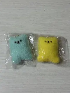未開封 クマ ぬいぐるみキーホルダー2個セット