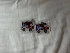 【匿名配送！バラ売り可！】ふじみや 福岡 アクリルキーホルダー 2個セット