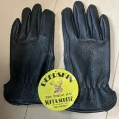 NAPA GLOVE DEERSKIN プレーン815ブラック XSのサムネイル