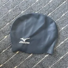 Mizuno ネイビー　スイムキャップ