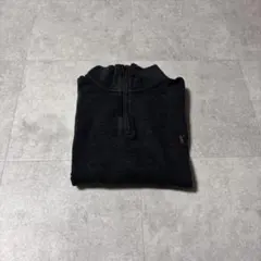 ポロラルフローレンハーフジップスウェットワンポイント刺繍アメカジ