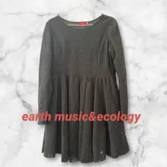 earth music&ecology レースワンピース