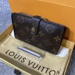 ルイヴィトン がま口財布 ポルトモネビエ ヴィエノワ モノグラム 二つ折り