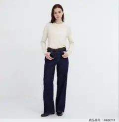 ユニクロ　バギージーンズのサムネイル