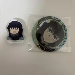 鬼滅の刃　ころっと　アクリルフィギュアコレクション、缶バッジ 時透無一郎