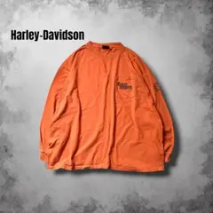 HarleyDavidson ショップTシャツ ロンT y2kヴィンテージ