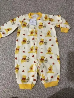 新品未使用タグ付き　ベビー　ロンパース　服　ディズニー　プーさん　80サイズ