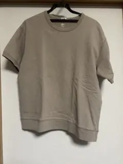 crosscotton 半袖 Tシャツ ベージュ LL