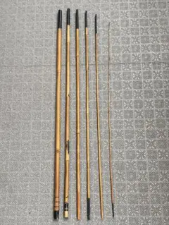 郡上竿 竹製 鮎竿 7本セット 約770cm - メルカリ