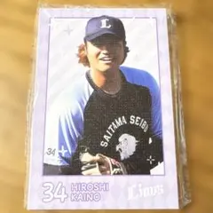 埼玉西武ライオンズ 甲斐野央 1000円くじ　フォト