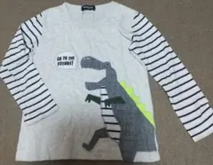 klädskaap 恐竜プリント 長袖カットソー 120