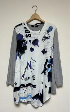 gomme /長袖 カットソー/size1/グレーのサムネイル
