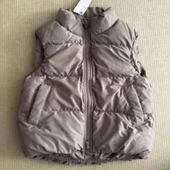 GU ヒートパデッド　オーバーサイズベスト　キッズ　110