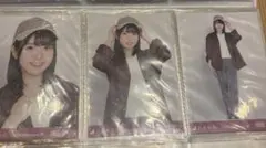 増田三莉音　乃木坂46 生写真　オーバージャケット+キャップ　コンプ