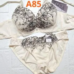 【新品未使用】格安！ブラショーツセット A85 951800 クリーム 綺麗