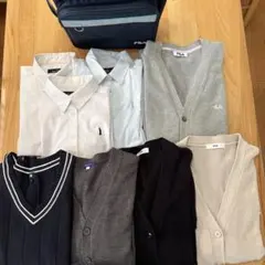 FILA & East Boy シャツ・カーディガンセット