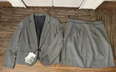 新品 ru 丸井 レディース スーツ 上下セット 大きいサイズ グレー