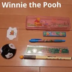 最終セール❗Winnie the Pooh 文房具セット 7点