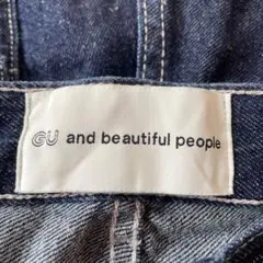 GU and beautiful people デニム(ステッチ)のサムネイル