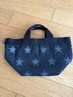 ROOTOTE 星柄 ミニトートバッグ ブラック