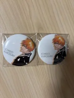 BLEACH EX. 原画展 黒崎一護 缶バッジ - メルカリ