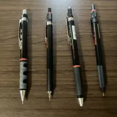 rotring シャープペンシル 4本セット