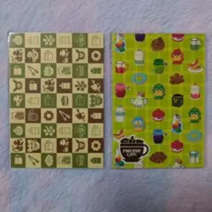 ポケモンセンター ポストカード ポケモンカフェ2種セット 2011年 ピカチュウ