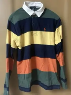 ポロラルフローレン　長袖シャツ　ボーダー柄