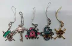 カラフルなキャラクター ストラップ 5個セット