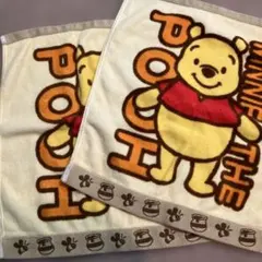 m*i様 プーさん フリースミニタオル 2枚セット　Disney