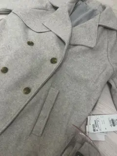良品 新品 OLIVE des OLIVE ベルト付きロングコート フリーサイズ