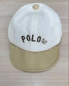 POLO baby ベビー キャップ　ベビー帽子 50cm くま