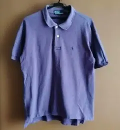 Polo by Ralph Lauren パープルポロシャツ　L