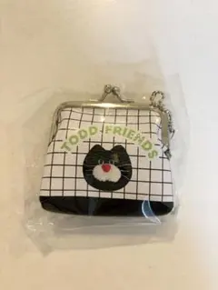 mojojojo PVCがまロポーチ ねこ 黒猫 コインケースがま口ポーチ