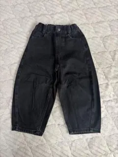 GU バレルレッグデニム　110