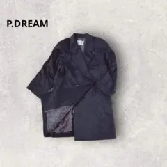 P.DREAM カシミヤ100% ダブルチェスターコート イタリア生地 일본제