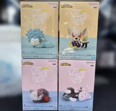 ヒロアカ　デクシープ　バクドッグ　ショートキャット　オチャネコ　フィギュア　4個