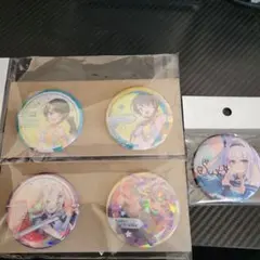 ホロライブ 缶バッジ 大空スバル 百鬼あやめ 5種セット
