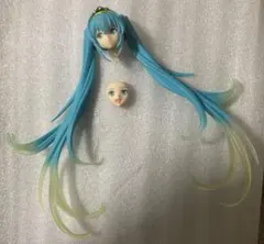 figma 初音ミク　フィギュア　リボルテック　ピコニーモ等にも　ジャンク　頭