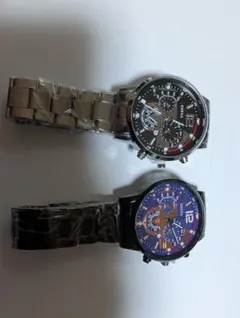 クォーツ式アナログクロノグラフ時計