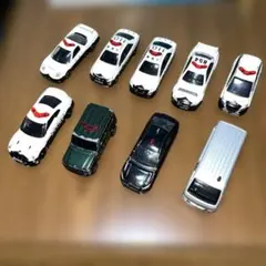 【限定・絶版含む】トミカ 警察車両 パトカー まとめ売り ハイエース 他 9台のサムネイル