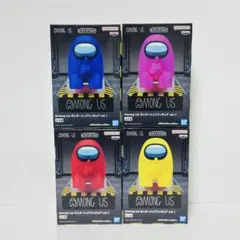 Among Us モニタートップフィギュアvol.1 4種セット a.804