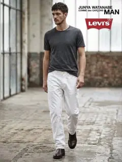 JUNYA WATANABE MAN Levi's 白パンツ AD2001 Sのサムネイル