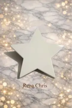 【H10】Rena C.PARIS 【レナクリス】星ヘアクリップ　白のサムネイル