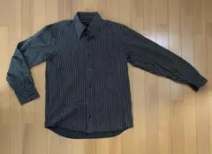 EXSEZON ストライプ 長袖シャツ L