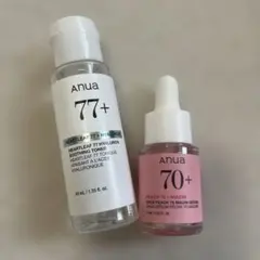 anua 77+ トナー & 70+ セラム セット