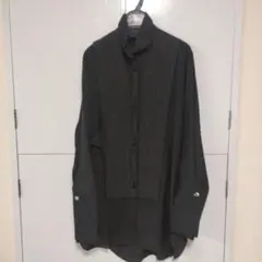 新品　アイレネ　黒　長袖シャツ　36のサムネイル