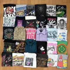 2 まとめ売り アメリカ古着 ブランドミックス Tシャツ 30枚セット