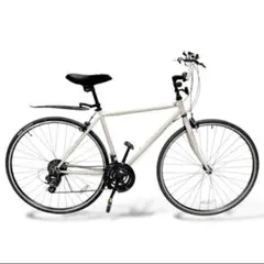 ロードバイク ハンドル改 自転車 スポーツバイク クロスバイク 軽 シマノ21段のサムネイル