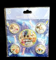 東京ディズニーリゾート 七夕Days 2018 缶バッジセット